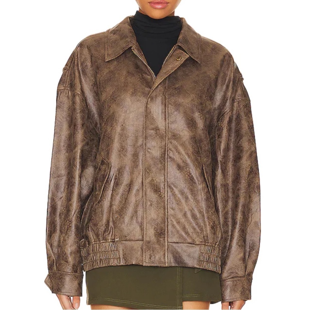 LIONESS Kenny Bomber in Chocolate